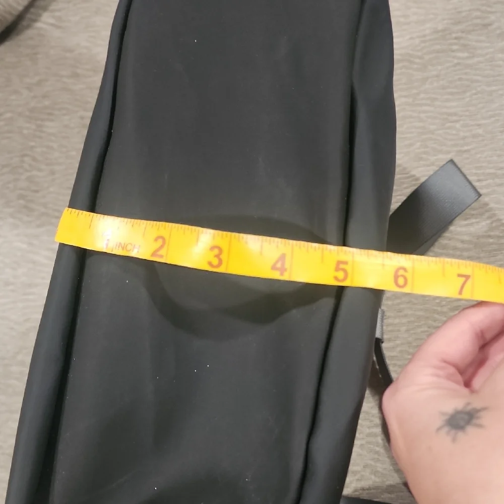 Hype Gray and Black Duffel Bag with Minimalist Design
